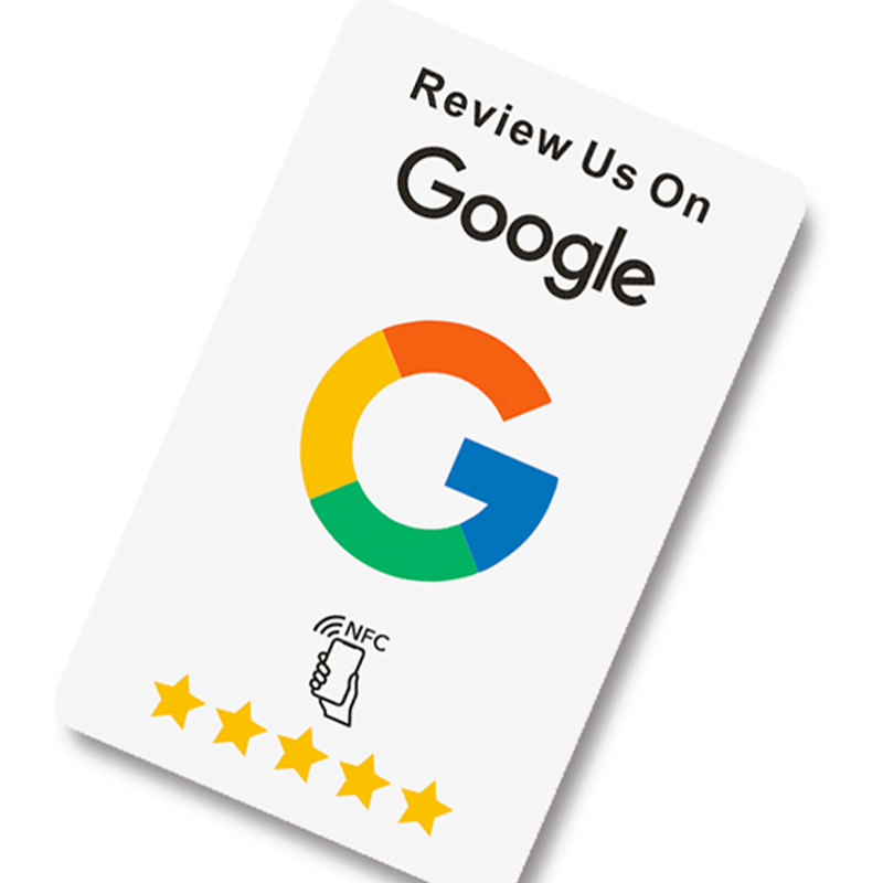 Google Reviews NFC Smart Card Customized