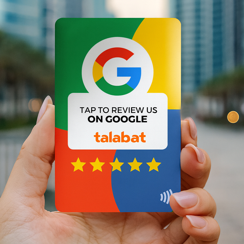 Google Reviews NFC Smart Card Customized