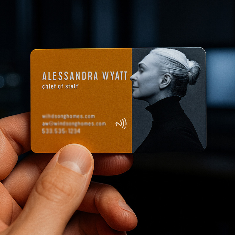 Customized Plastic PVC NFC Business Card