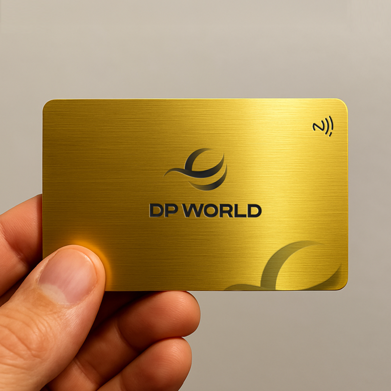 Metal Gold NFC Smart Business Card