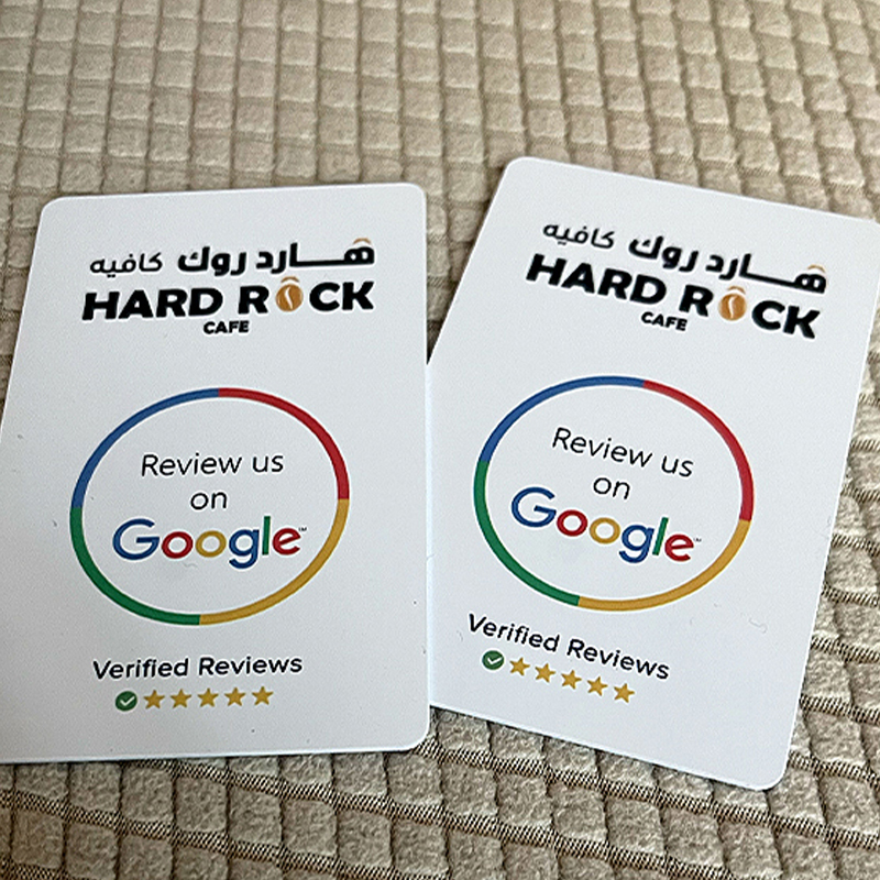 Google Reviews NFC Smart Card Customized